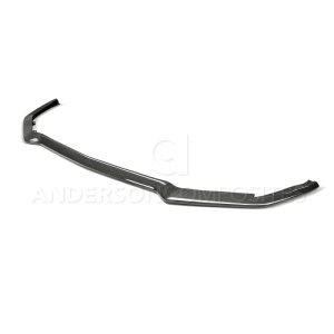 Ford Mustang Front Splitters - Anderson Composites - Type-OE - Carbon Fiber - `18-`20